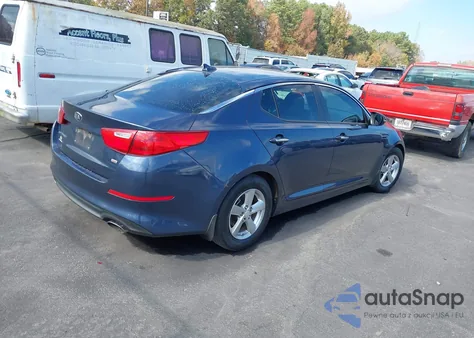 2015 Kia Optima Lx из США, поврежденный, VIN 5XXGM4A77FG364736